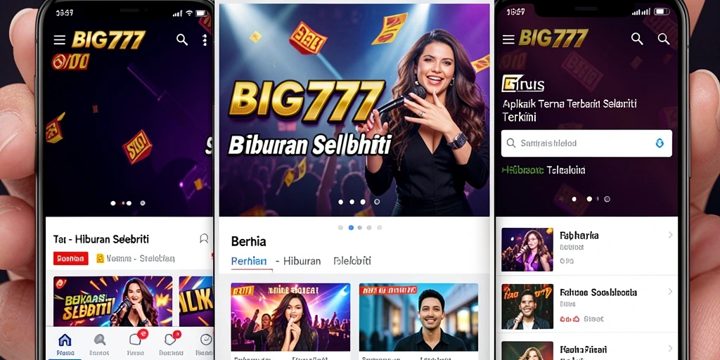 Tampilan antarmuka BIG777 yang menarik dan informatif.