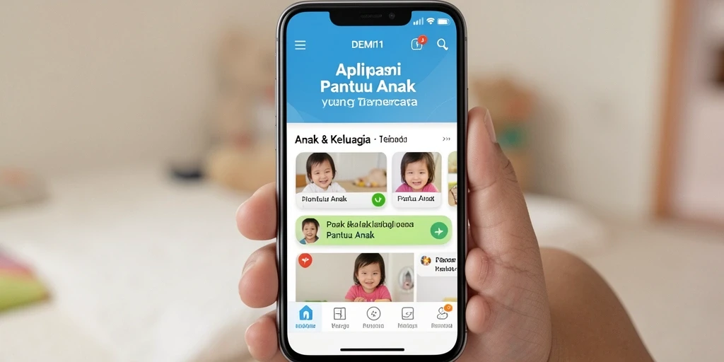 Screenshot utama DEMI11 menampilkan antarmuka sederhana dan fitur pemantauan aktif.