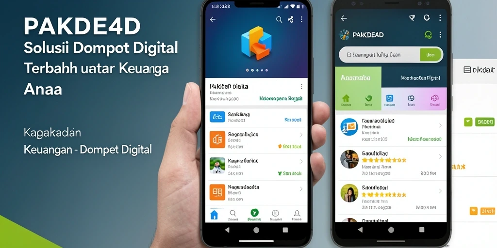 Tampilan antarmuka PAKDE4D yang intuitif dan modern.